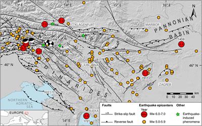 Database of Active Faults in Slovenia: Compiling a New Active Fault Database at the Junction Between the Alps, the Dinarides and the Pannonian Basin Tectonic Domains